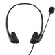 Провідні навушники з мікрофоном гарнітура HP Stereo G2 428H5AA USB Black - зображення 1