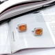 Срібні сережки з блакитним кварцом 18.54ct. - зображення 2