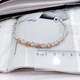 Серебряный браслет с Натуральным золотим кварцем 3.46ct, вес изделия 8,91 гр (2166597) - изображение 3