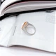 Серебряное кольцо с Натуральным золотим кварцем 7.153ct, фианитами, вес изделия 5,41 гр (2165767) - изображение 7