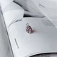 Серебряная подвеска с рубином 3.142ct (2157847) - изображение 5