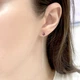 Серебряные серьги с натуральным рубином 0.843ct (2167501) - изображение 6
