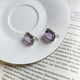 Серебряные серьги с натуральным аметистом 16.49ct (2163671) - изображение 4