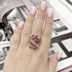 Срібна каблучка з натуральним рубіном 5.125ct, вага виробу 6,34 гр (2165477) - зображення 5