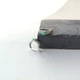 Серебряные серьги с натуральным изумрудом 1.528ct, фианитами (2163534) - изображение 5