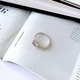 Серебряное кольцо с Султанит султанитом 1.608ct, вес изделия 2,51 гр (2163909) - изображение 2