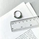 Срібна каблучка з натуральним смарагдом 1.803ct, фіанітами, вага виробу 2,04 гр (2162247) - зображення 3