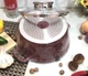 Кастрюля-казан с крышкой круглая и антипригарным мраморным покрытием Top Kitchen TК00052 4,5 л красный - изображение 4