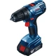 Шурупокрут-дриль акумуляторний Bosch GSR 180-LI 18В 2х2А·год 54Нм 450·1700об·хв 1.6кг - изображение 1