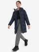 Подростковое зимнее пуховое пальто для девочки Outventure 131828-M1 146-152 см Синее (990054909599_2999001443962) - изображение 4
