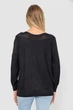 Кофта женская с манжетами, цвет черный, 244R999, One size - изображение 4
