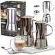 Гейзерная кофеварка 350 мл Adler AD 4419 Steel (SHiz15425) - изображение 2