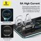 Кабель Type-C на USB Baseus Gem Series Fast Charging Data Cable (2m, 100W, 6A, 480 Mbps). Black - зображення 2