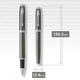 Ручка перьевая Parker IM Dark Espresso CT FP F 22 311 - изображение 5