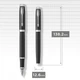 Перьевая ручка Parker IM Black CT FP F 22 111 - изображение 5
