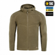 Тепла кофта M-Tac Sprint Fleece Polartec Dark Olive M - зображення 2