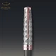 Ручка перьевая Parker SONNET Metal & Grey Lacquer PGT FP F 68 211 - изображение 5