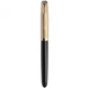 Ручка перова Parker PARKER 51 Deluxe Black GT FP18 F 57 011 - зображення 2