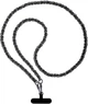 Ремешок для смартфона ArmorStandart Leather Chain link Aged Ruthenium/Black (ARM77035) - изображение 1