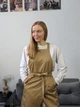 Фартук официанта, бармена, кондитера Vsetex Cappuccino Classic Бежевый - изображение 3