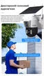 IP-камера уличная с аккумулятором и двойным объективом XON SmartCam 4G 8000mAh Solar 1080P (KCBSM22VW 7478) Белая - изображение 7