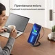 Магнитная беспроводная зарядная станция MagSafe Type-C для Apple iPhone 12, 13, 14, 15 (CC-002) - изображение 5