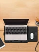 Чехол сумка трансформер для ноутбука MacBook 16-17 дюймов водонепроницаемый из эко кожи Коричневый (CLO-003) - изображение 10