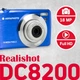 Фотоаппарат Agfaphoto Realishot DC8200 18Мп / CMOS / Full HD 24fps / 8X зум / Синий Б/В - изображение 2