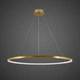 Бронзовая подвесная светодиодная люстра "Кольцо" 80см. (52-9832-1 BRONZE LED (800)) - изображение 4