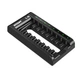 Універсальне ЗУ Xtar L8 для AA/AAA 1.5V Li-Ion/Ni-MH, USB QC3.0, LED індикатор, 8ch, Black, Box - зображення 1