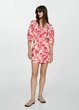 Платье MANGO 67037126-WALLY-LM Песочный XS KL0018 - изображение 1