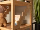 Детская полка-домик с окнами BUSY WOOD 50х50х130 см Белый - изображение 5