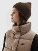 Теплый жилет удлиненный женский 4F Vest F076 4FAW23TVESF076-82S XS Бежевый (5904698481286) - изображение 5
