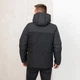 Зимняя куртка мужская большого размера UF-fashion 100-двл DV MEN'S 66 графитовый - изображение 8