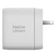 Зарядное устройство Native Union Fast GaN Charger PD 67W 3 Ports White (FAST-PD67-WHT-2CA) - изображение 5