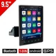 Автомагнітола сенсорна 1 din 9.5" Android GPS Wifi Bluetooth Tesla Style 9512A - зображення 2
