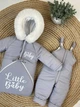 Зимовий дитячий комбінезон-трансформер 3в1 Alisa на овчині "Little Baby" від 0 до 18 місяців Зріст 56-86 (ALB7) - зображення 3