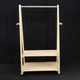 Стойка вешалка для одежды из дерева Ардино бланже (СВГ-003301) - изображение 4