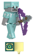 Zestaw Mattel Minecraft figurka Armored Skeleton + akcesorium (194735111220) - obraz 3