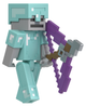 Zestaw Mattel Minecraft figurka Armored Skeleton + akcesorium (194735111220) - obraz 4