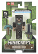 Набір Mattel Minecraft фігурка 3.25" Steve in Netherite Armor + аксесуари (194735193677) - зображення 9