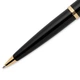 Ручка шариковая Waterman CARENE Black Sea GT BP Черный Золотистый 21 105 - изображение 3