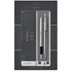 Набір ручок Parker JOTTER Stainless Steel CT FP+BP (перова + кулькова) - зображення 1