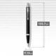 Кулькова ручка Parker IM Black CT BP 22 132 - зображення 3