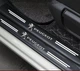 Карбоновые защитные наклейки на пороги автомобиля PEUGEOT 4шт - изображение 4