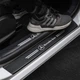 Карбонові захисні наклейки на пороги автомобіля Mercedes-Benz 4шт - зображення 1