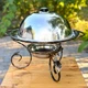 Садж блюдо для подачі шашлика Grill з підігрівом 36см база - изображение 3