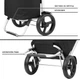 Сумка-тележка ShoppingCruiser Allround Black 41 л (930022) - изображение 6