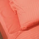 Комплект постельного белья Lelit Семейный 150х215 см x 2 шт Коралловый Страйп сатин SS-3030/1 (le2000000291123) - изображение 6