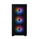 Корпус Zalman I4 TG без БЖ 2xUSB 3.0 1xUSB 2.0 ATX RGB пластик загартоване скло сталь чорний - зображення 4